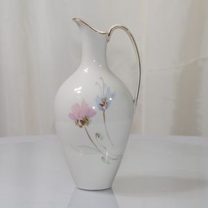 Fine Art Porcelain Vintage Bavarian Pitcher Vase
